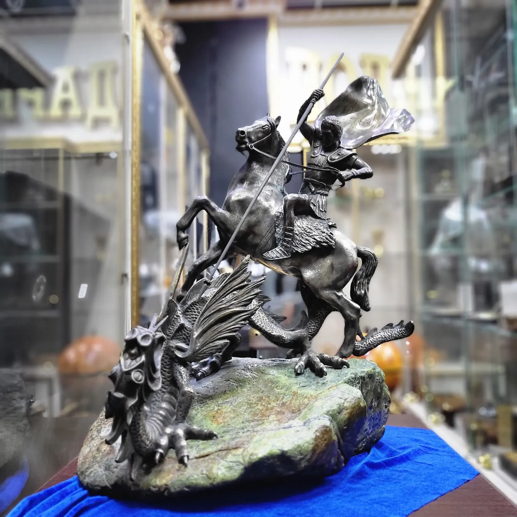 "Георгий Победоносец" на камне