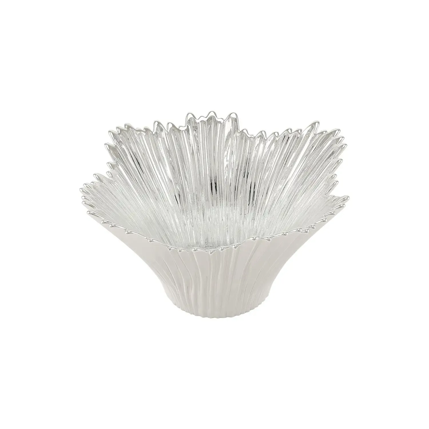 Чаша стеклянная "SVASATA" в серебряном цвете